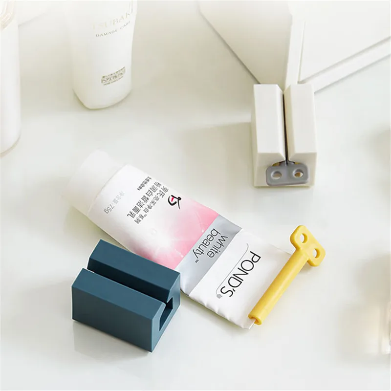 

Multi-Function Toothpaste Squeeze Facial Cleanser Squeeze Manual Toothpaste Clip Cleaning Supplies Toothpaste Companion Squeezer