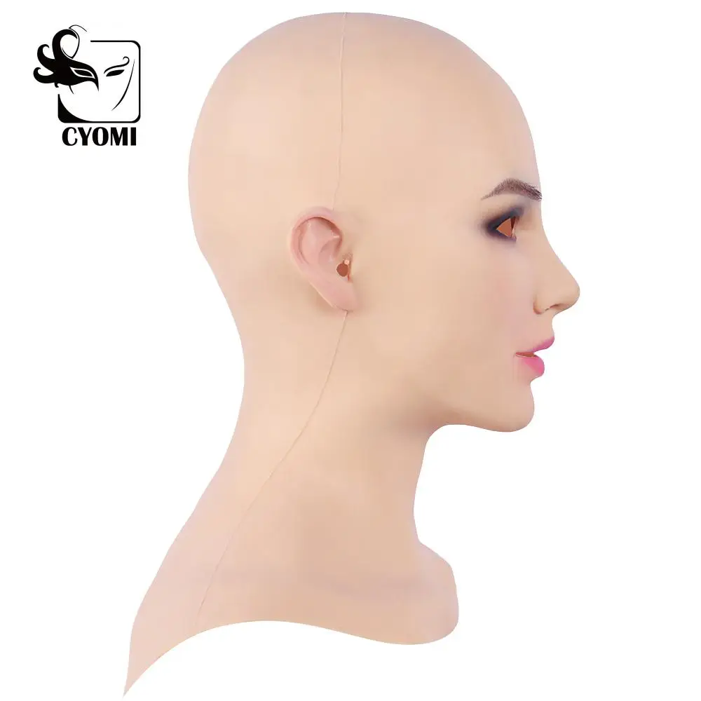 Cyomi Мягкая силиконовая реалистичная женский манекен головы Беатрис женственные