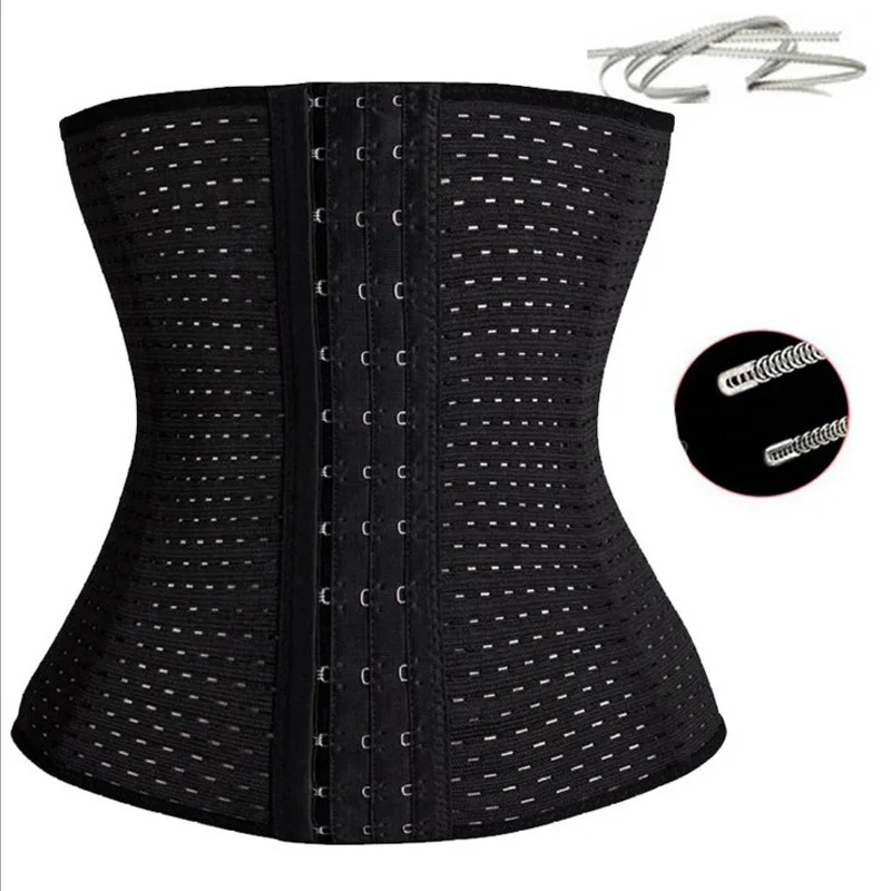 

Waist Trainer Corsets And Bustiers Latex Cincher Girdles Shapewear Slimming Belt Body Shaper Fitness Corset Sheath Plus Size XXL