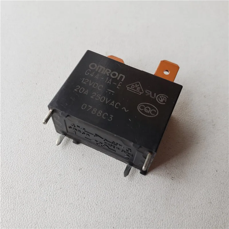 5 шт. Omron Реле G4A-1A-E-5VDC G4A-1A-E-12VDC G4A-1A-E-24VDC 250V 20A реле 4 pin реле 5В/12В/24VDC реле
