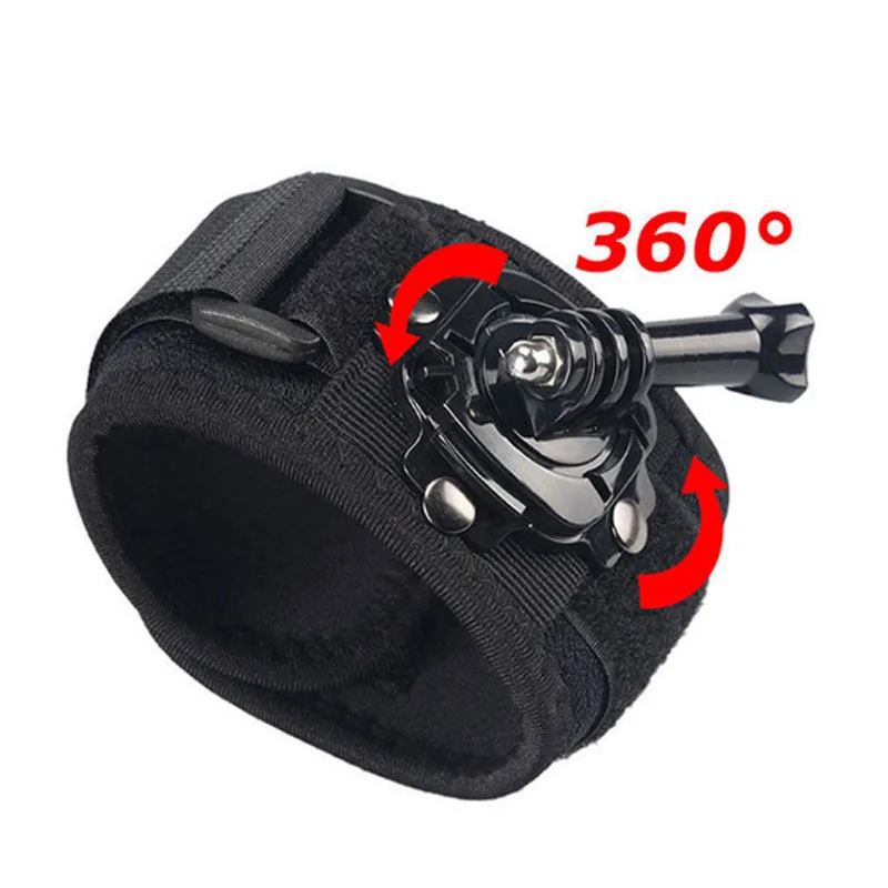 Поворачивающийся на 360 градусов ремешок запястье ручной держатель для штатива