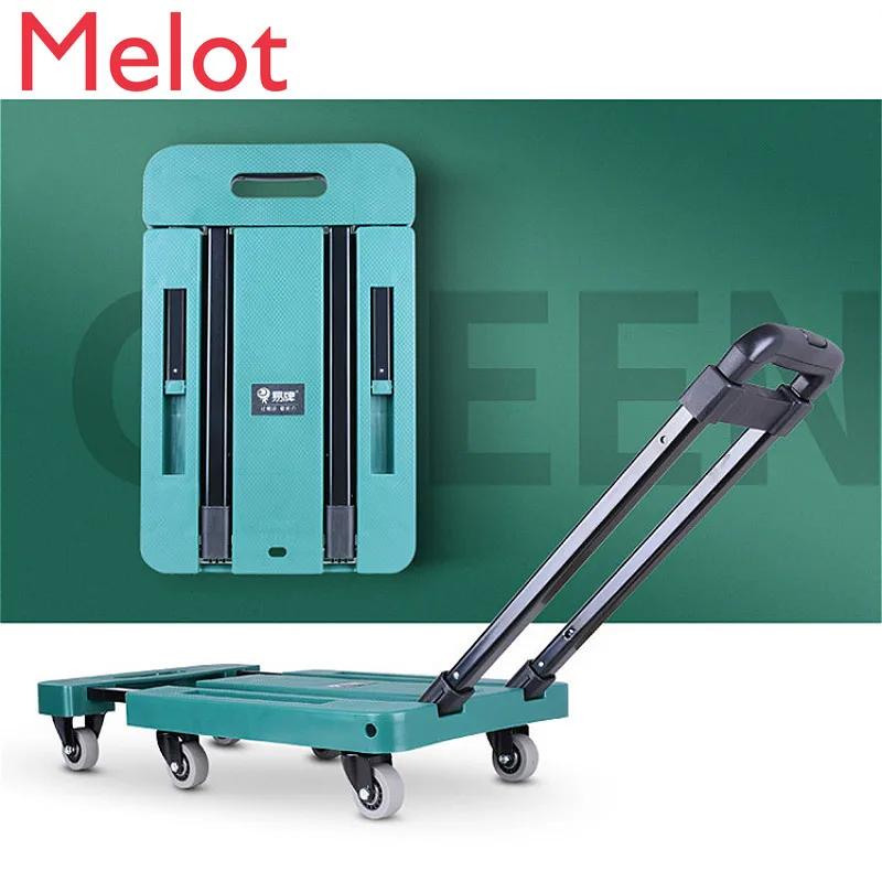 

Upscale Portable Household Foldable Shopping Cart Truck Modern Minimalist Hand Buggy Portable Shopping Tablet Trolley