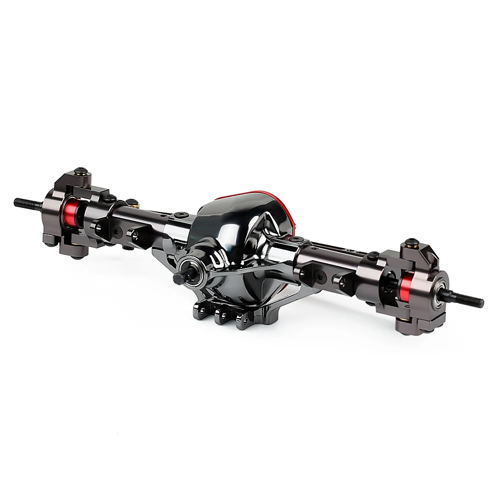 Металлическая ЧПУ Передняя Задняя ось для 1/10 RC Rock Crawler Car Axial SCX10 обновленные