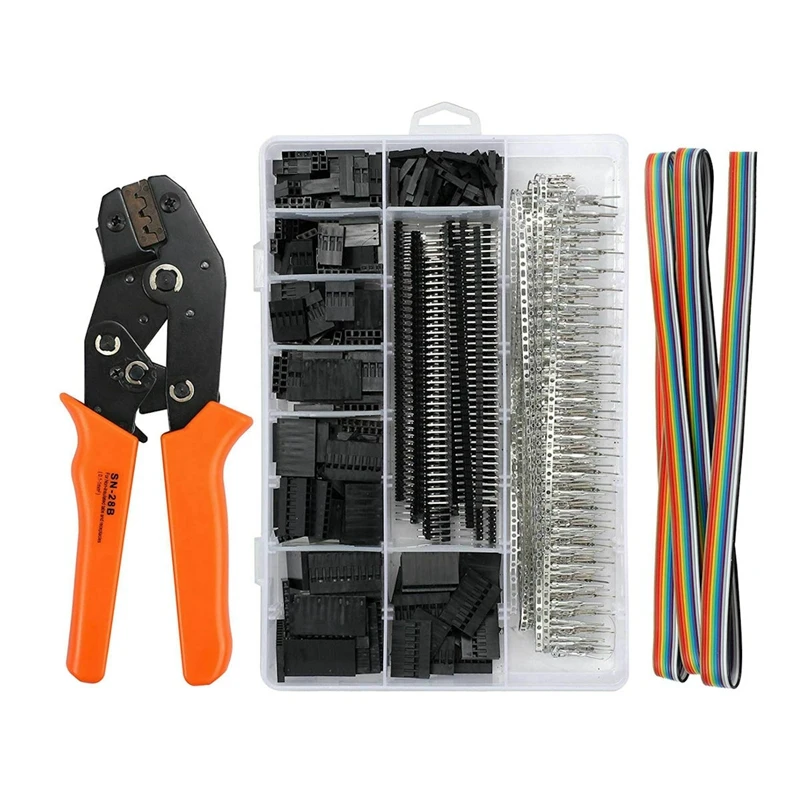 Sn 28B обжимные плоскогубцы трещотка терминал обжимной провода контактный инструмент 2 54 мм 3 96 28 18Awg 0 1