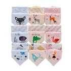 50 шт., регулируемые банданы для собак и кошек