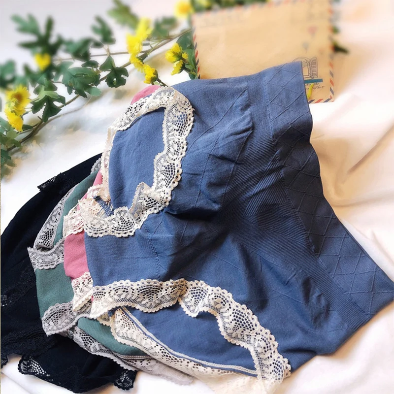 

Женские трусики большого размера, сексуальное кружевное нижнее белье, хлопковое женское белье, эластичное нижнее белье