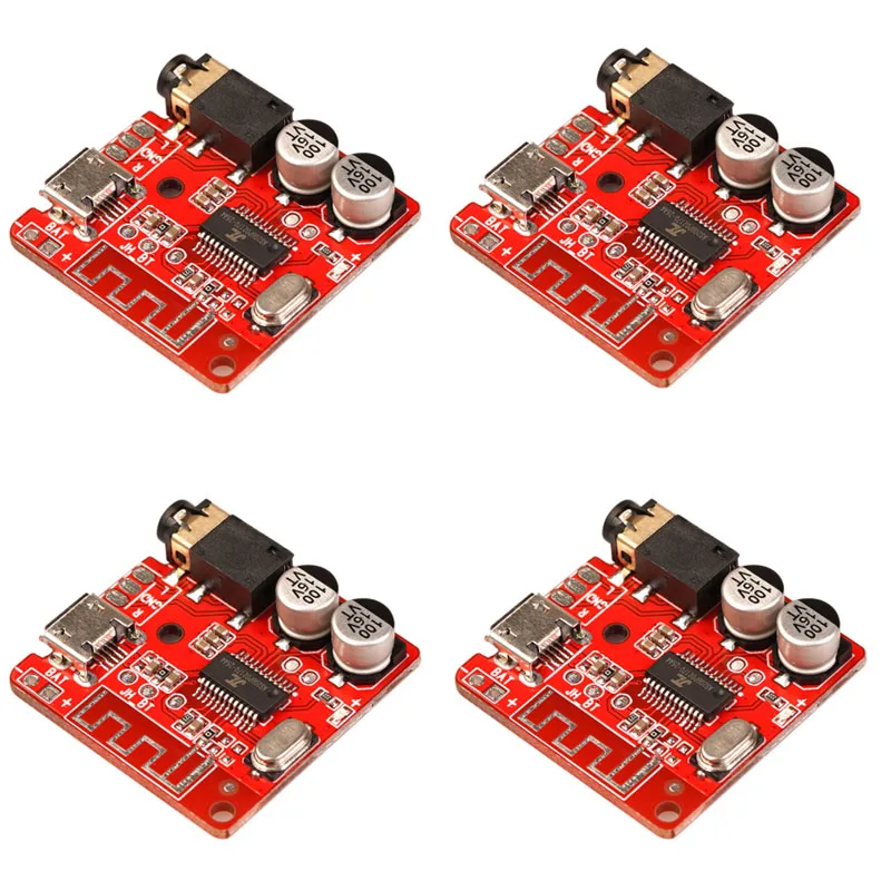 

4Pcs JL6925A 5.0 Stereo Wireless Bluetooth Audio Receiver USB Bluetooth Audio Receiver 3.5Mm