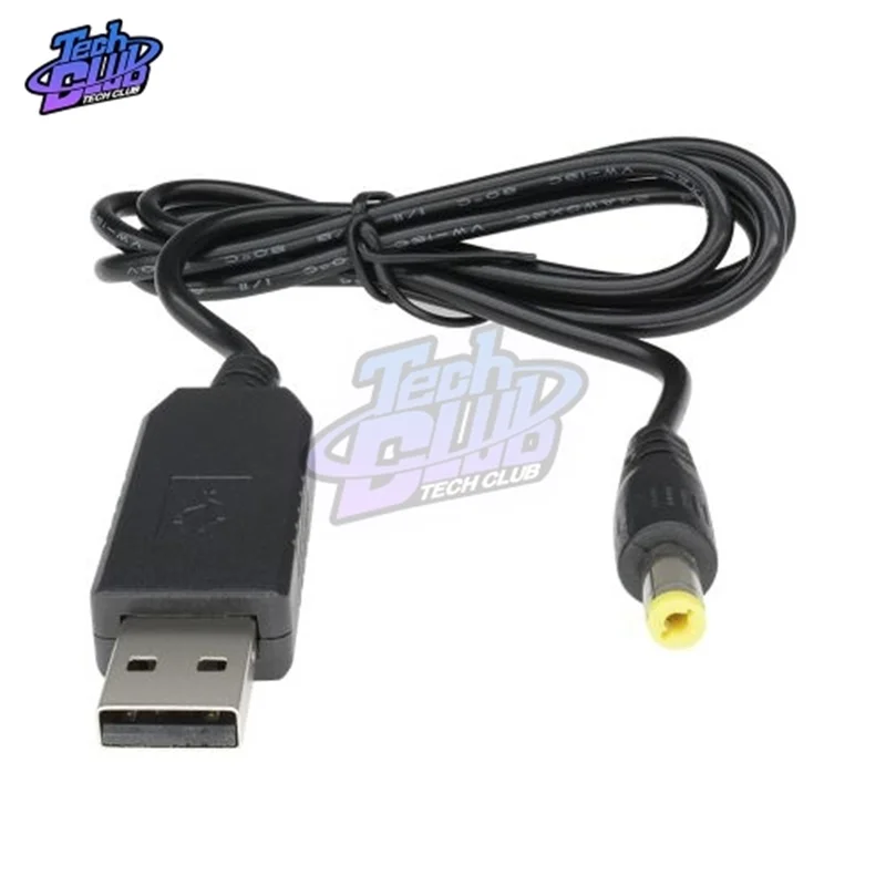 Кабель питания USB/DC 5 5x2 1 мм штекер постоянного тока В до 9 12 DC-DC повышающий