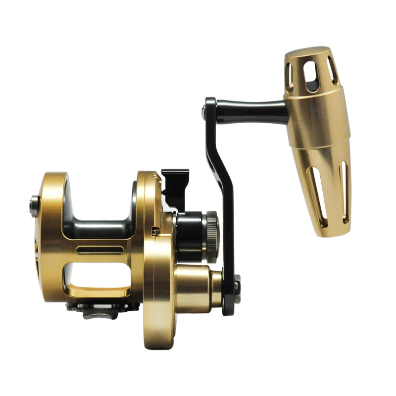 

Slow Pitch Jigging Reel Saltwater 6.0:1 Speed Metal Boat Fishing Overhead Reel 2000-4000 Series Ocean Fishing Conventional Reel