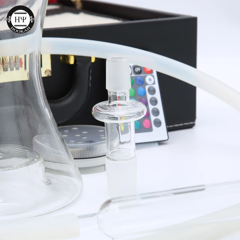 Стеклянный адаптер для кальяна 2 шт. переводной клапан преобразователь 24 мм