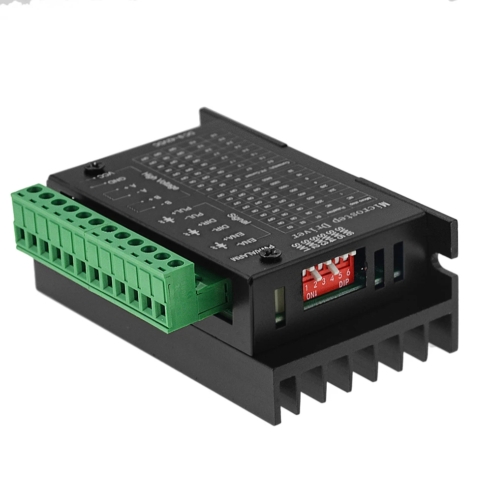 3 шт. обновленная версия TB6600 StepperMotor Driver 4A 9 ~ 42V TTL 16 Micro Step CNC 1 Axis NEW 2or4 Phase of StepperMoto 42 57