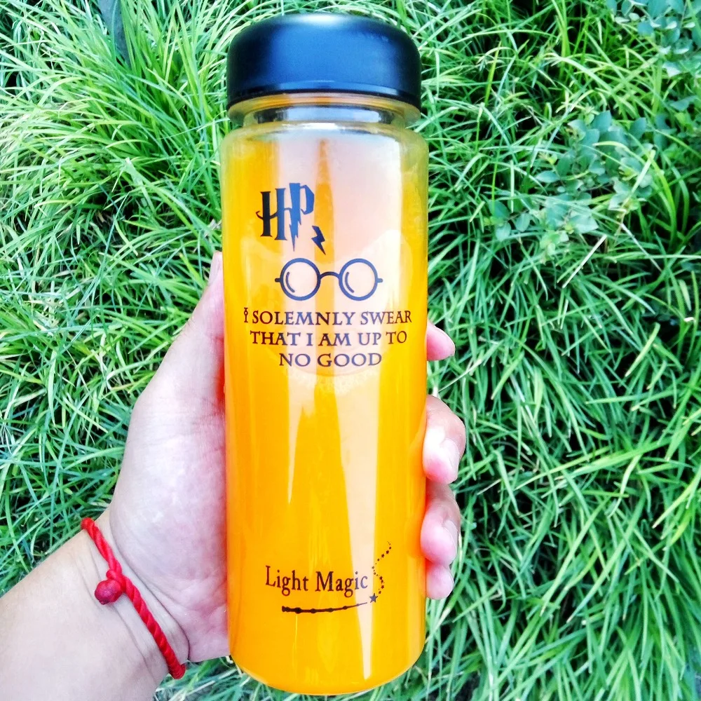 

500 мл вместительные уличные бутылки для воды, Спортивная Экологически чистая пластиковая бутылка для воды