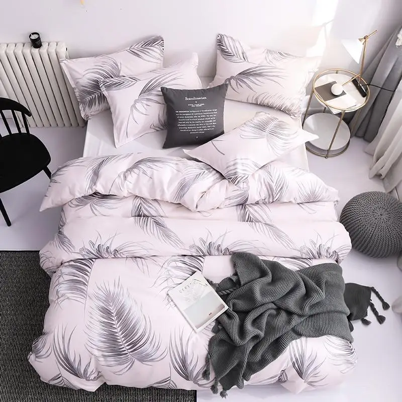 41 Постельное белье двуспальная кровать пододеяльник комплекты одежды 3 предмета