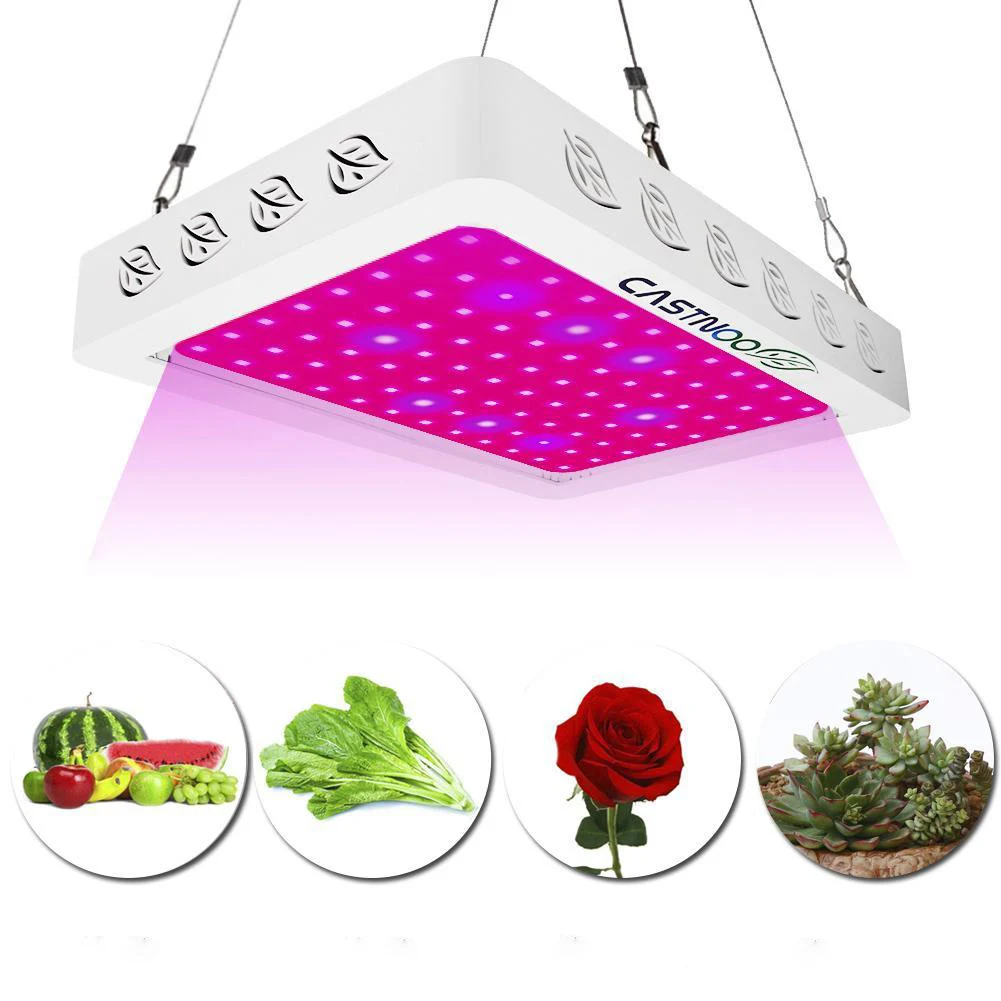 Светодиодная лампа полного спектра CASTNOO для выращивания растений 500 Вт 96