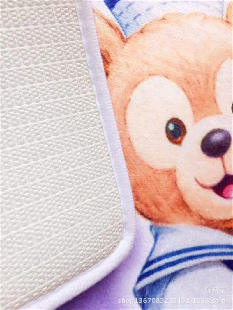 Disney Duffy стежок Микки фланелевый коврик для ванной впитывающий мягкий комнаты
