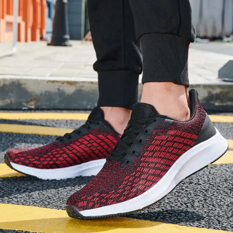 

Рабочая обувь для влюбленных, классические сетчатые кроссовки, мужская обувь с низким верхом и нескользящей подошвой, ультралегкие мужские...