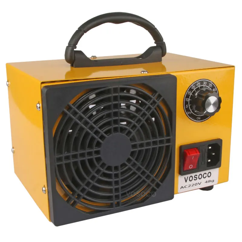 60g/h Ozone Generator Ozonator Machine Air Cleaner Ozonizer Remove Peculiar Smell With Timer 220V O3 Ozono 48g/h | Бытовая техника
