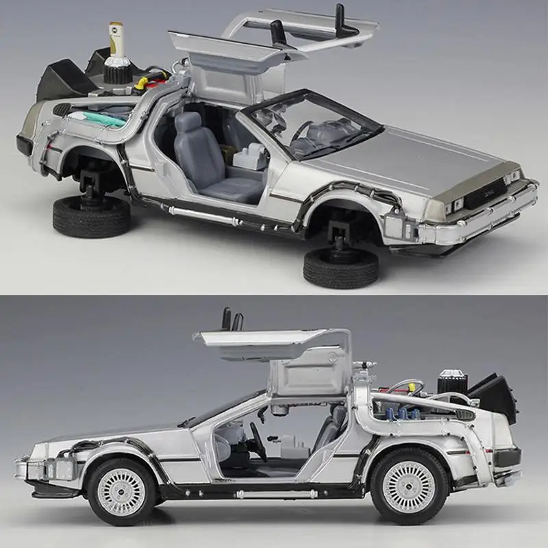 Модель автомобиля WELLY 1:24 металлическая 1/2/3/Fly DMC-12 | Игрушки и хобби