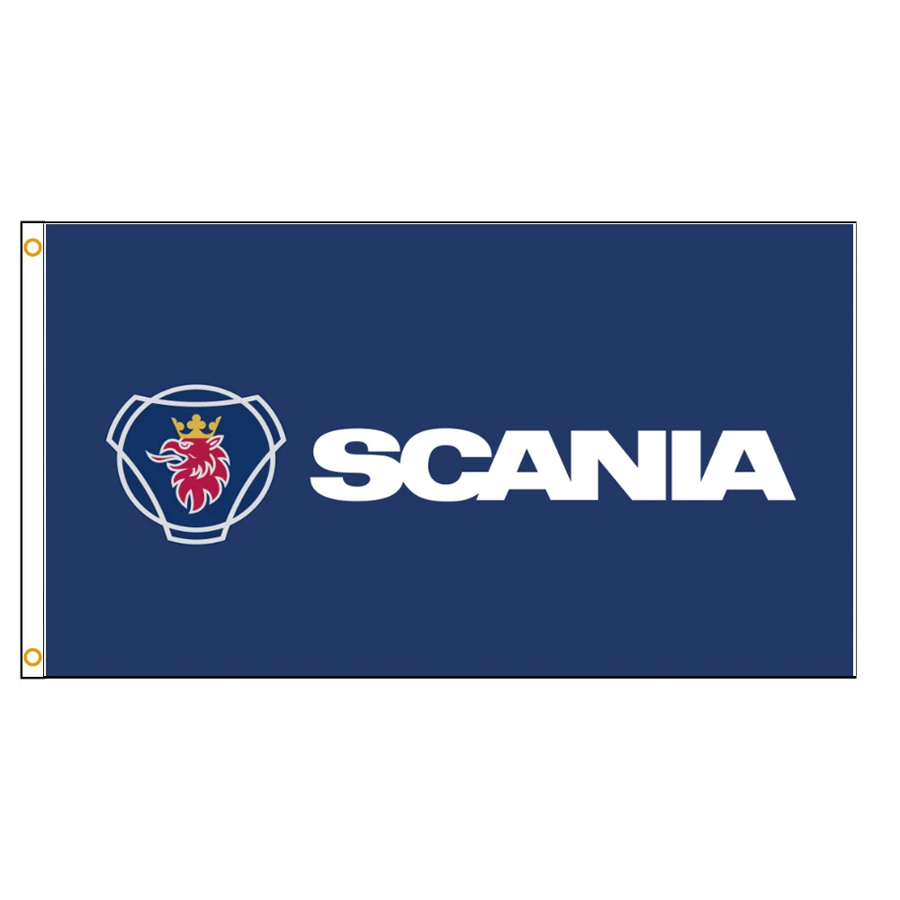 90x150 см Швеции автомобиль Scania флаг | Дом и сад