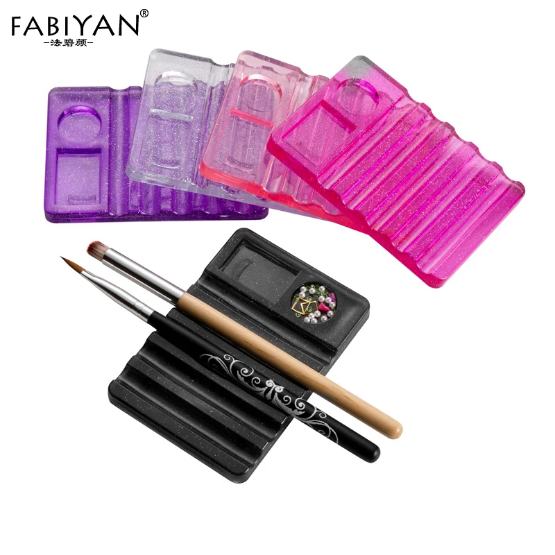 Подставка для кистей и ручек 5 ячеек держатель маникюра инструменты салона |