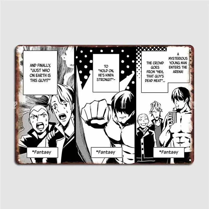 

Underdog Fantasy The Eminence In Shadow металлическая вывеска печать кино гостиная настенная табличка настенный оловянный плакат