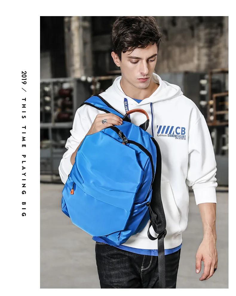 BISON DENIM модный рюкзак унисекс 15 дюймов сумка для ноутбука Водонепроницаемый рюкзак супер светильник для офиса мужской рюкзак N2856