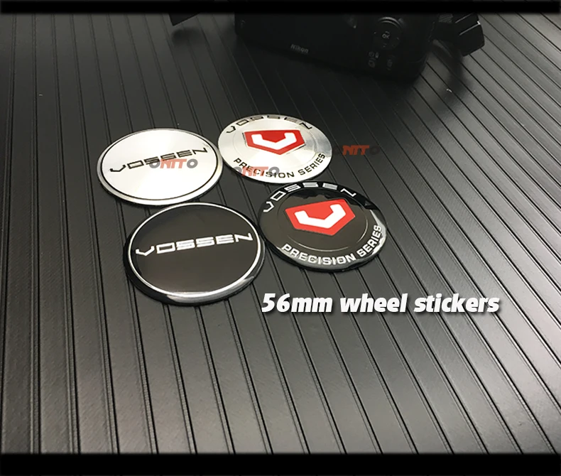 4 шт. 50 мм 56 60 64 65 66 68 для Vossen значок эмблема наклейки на автомобильное колесо