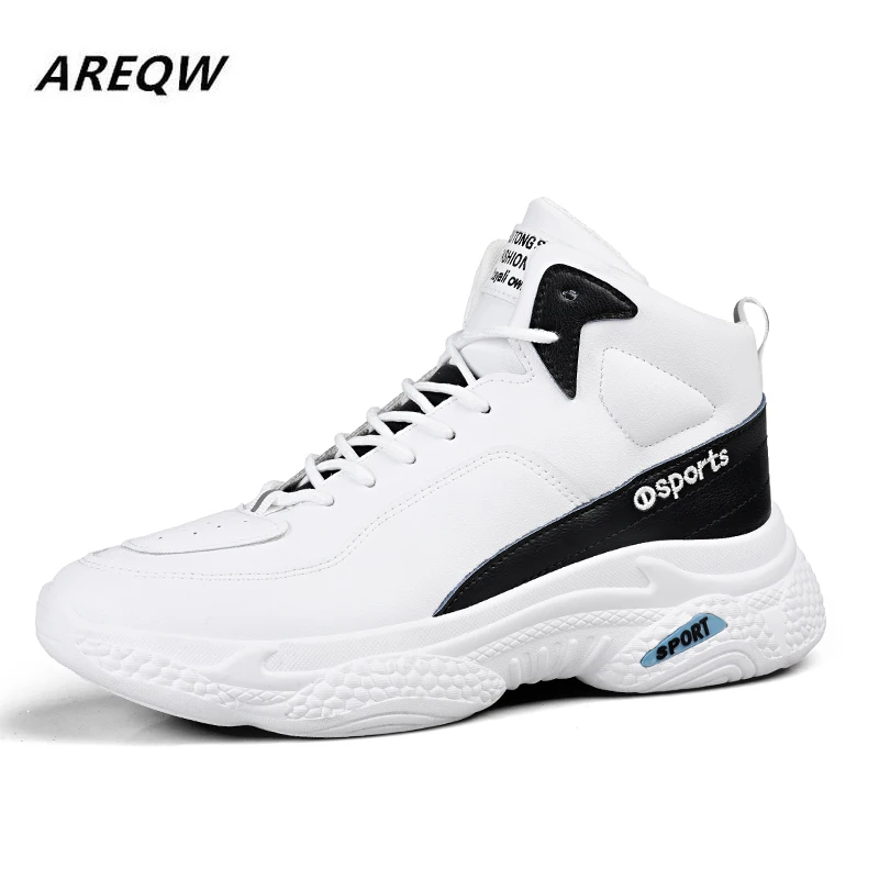 2019 г. Мужская повседневная обувь Корейская кожаная подходящая по цвету дышащая