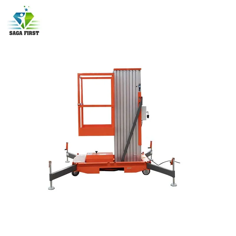 

6 м-12 м электрическая Вертикальная лестница из алюминиевого сплава для ухода за освещением