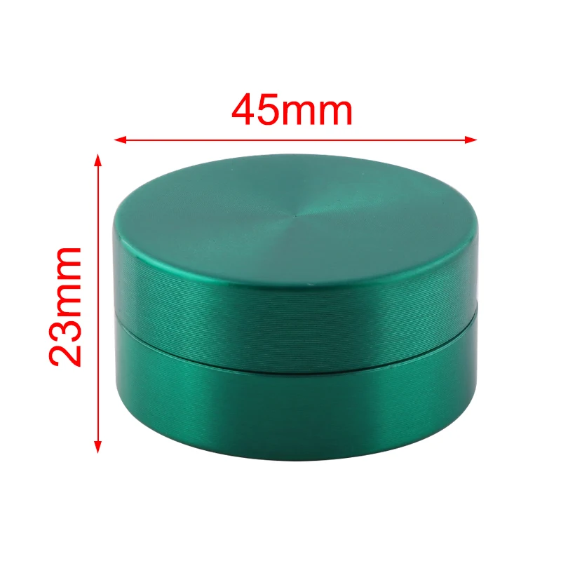 Дробилка из цинкового сплава дробилка для трав и специй двухслойная 45 мм |