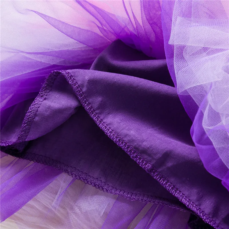 Baby Girls Unicorn Costume Kids Children Party Little Dresses Clothes Princess Rainbow Tulle Summer Dress Vestido Headband | Детская