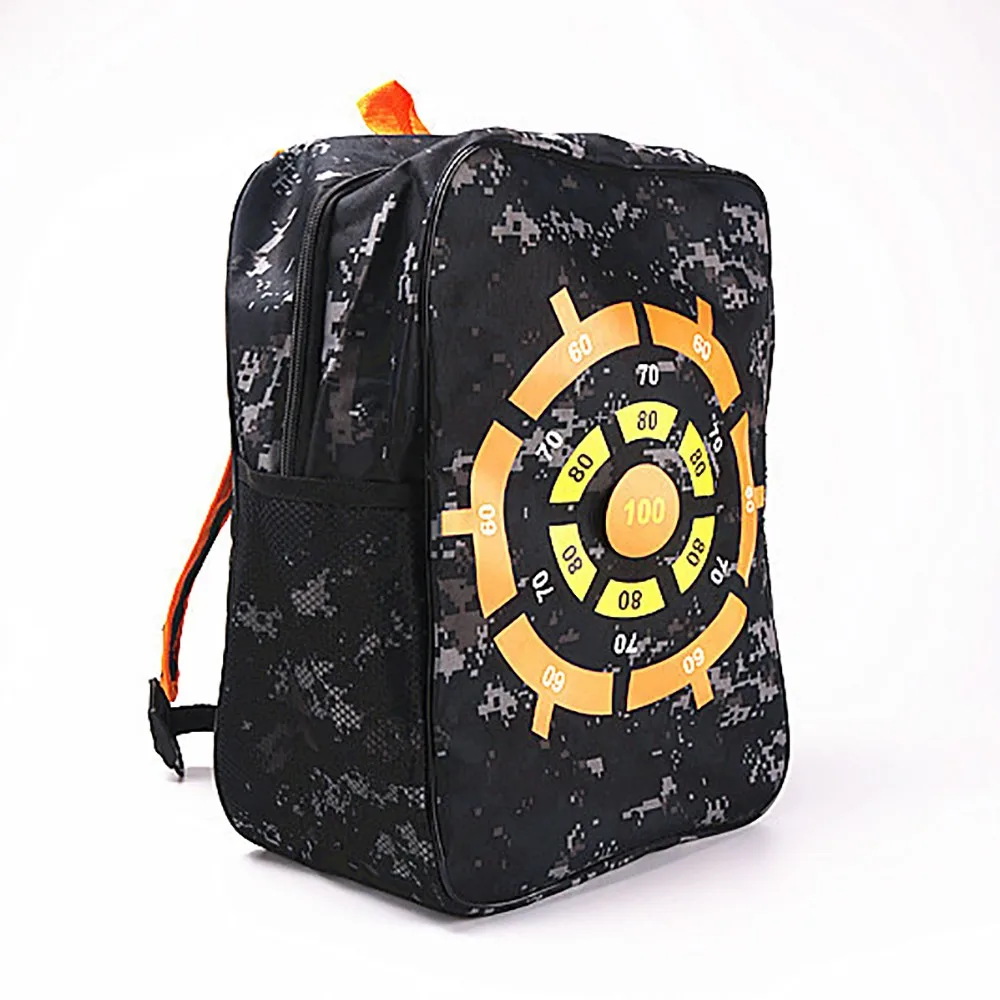 Игрушечный пистолет стрельба мишень для Nerf сумка хранения мягких пуль рюкзак