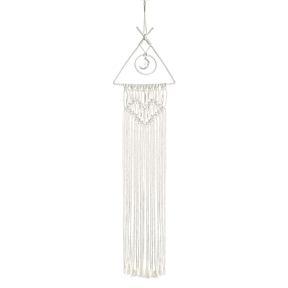 

Macrame Hanging Wall Decor Boho Dreamcatcher Bohemian Baby Art Beautiful Tapestry Nordic Hand Woven Home Kid's Room Decor