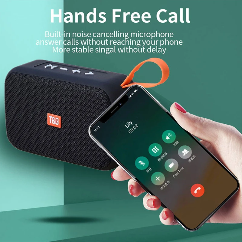Bluetooth-Колонка T &amp G TG506 беспроводная портативная с поддержкой TF-карты и FM-радио |