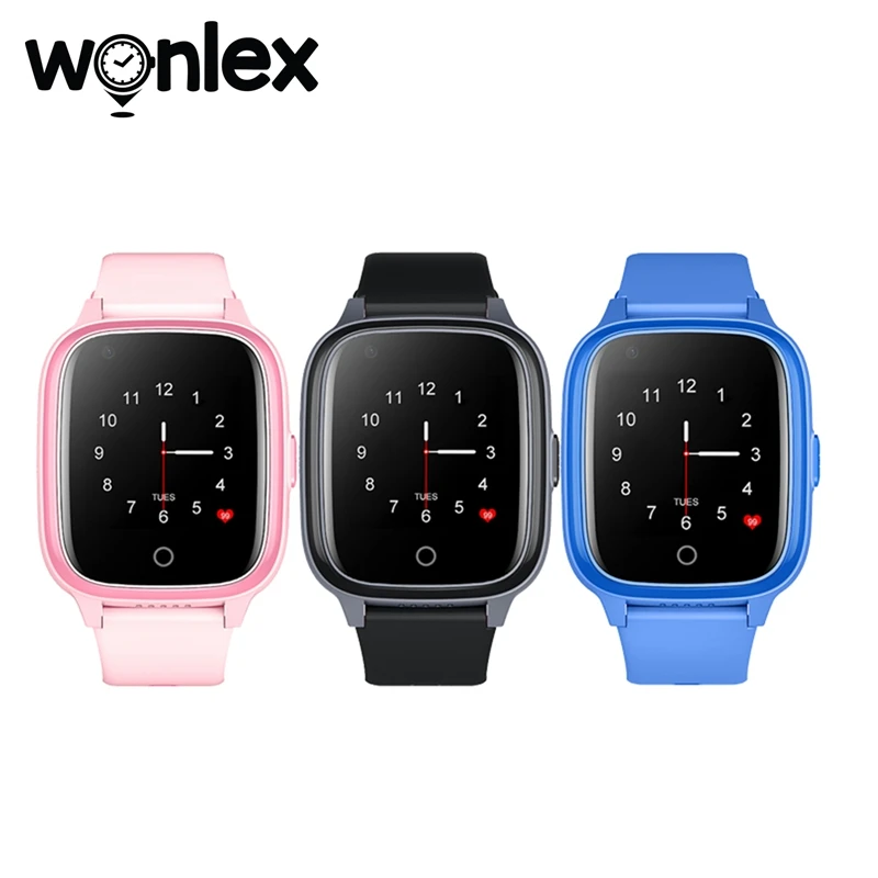 Wonlex Смарт часы для детей 4G WIFI Видеозвонок Android детская камера телефон KT17 детский