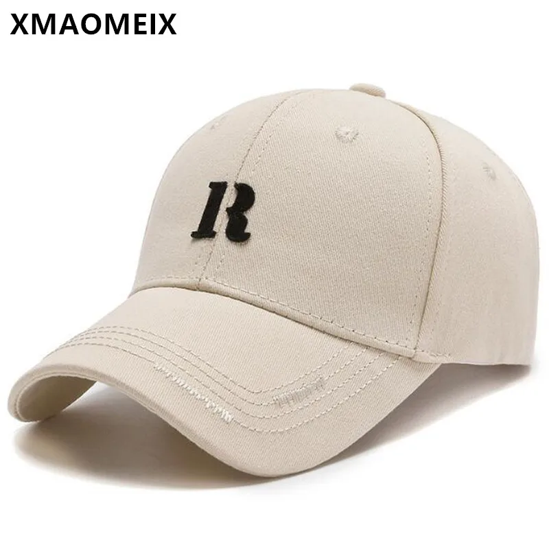 

XMAOMEIX Snapback Cap New Letter Embroidery Cotton Baseball Caps For Men Women Adjustable Size Couple Sports Cap Male Bone Cap