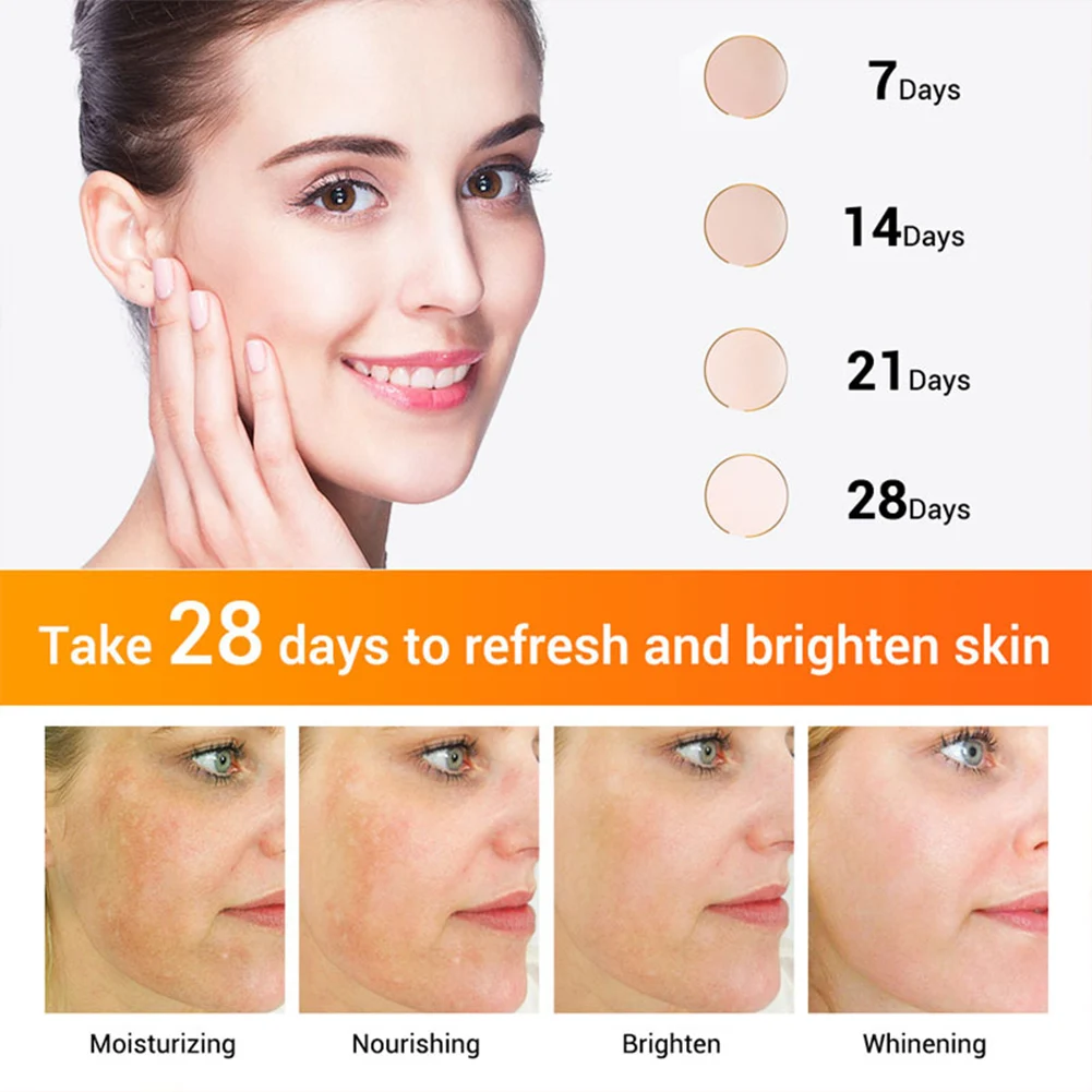 

30ML Facial Cream Skin Care Cream Rich in Vitamin C for Removing Dark Spots Freckles Brightening Skin Moisturizer for All Skins