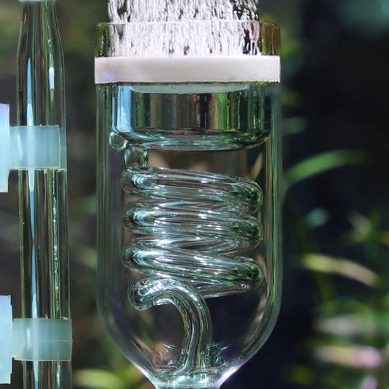 

Стеклянный аквариум, керамический дисконденсатор, живое растение, аквариум, CO2 Dif