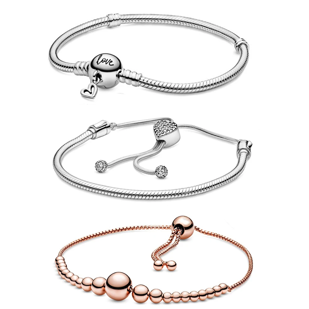 

2020 Chinese New Year, Valentine's Day Freehand Heart-shaped Snake Chain Bracelet Original Woman Jewelry Birthday Holiday Gift