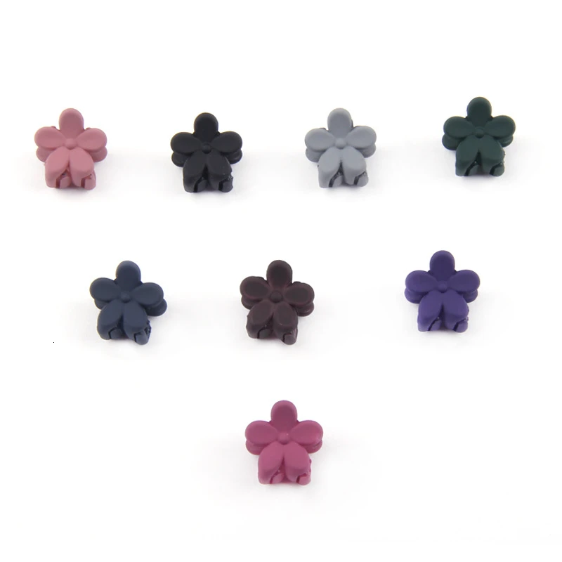10 шт./Лот Новые мини Модные Милые Красочные Цветочные заколки для девочек заколка