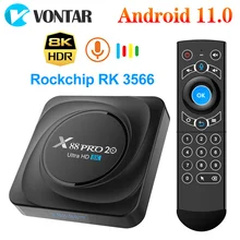 2021 8GB RAM 128GB Smart TV Box Android 11 4GB 64GB 32GB Rockchip RK3566 Support Google Assistant Youtube TVBOX Media Player