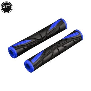 2pcs Motorcycle Bike Handlebar Cover Motorcycle Rubber Soft Handle Bar Anti-Slip Brake Lever Grips Protector Handlebar Cover