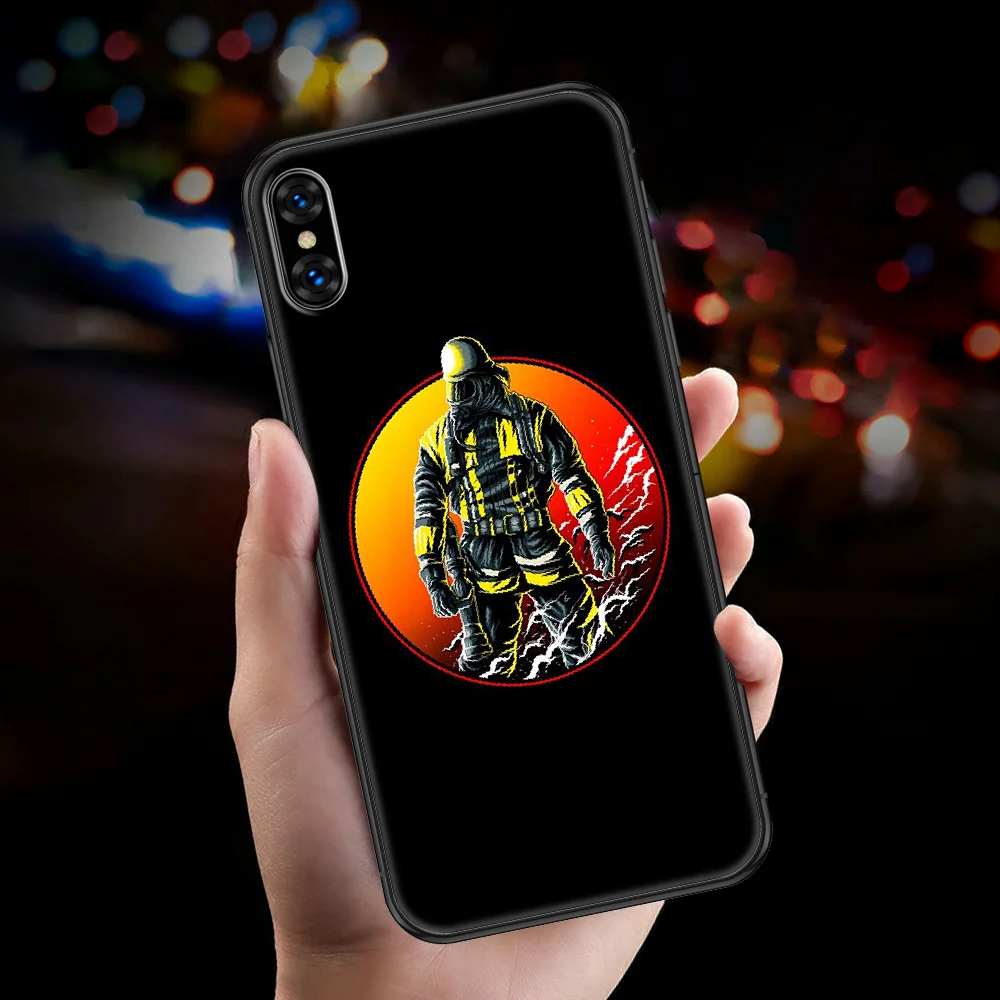 Чехол для телефона с изображением героев пожарного защитного корпуса iphone 5 5s se 2 6
