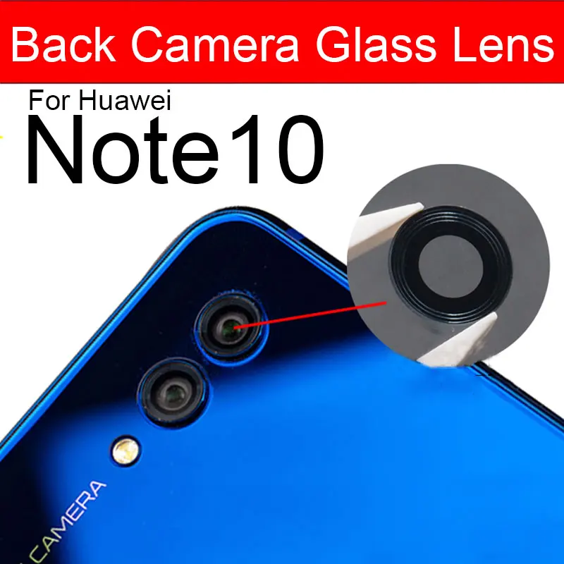

Rear Back Camera Glass Lens Cover With Sticker Adhesive For Huawei Honor Note 8 10 Main Camera Glass Lens Replacement Parts