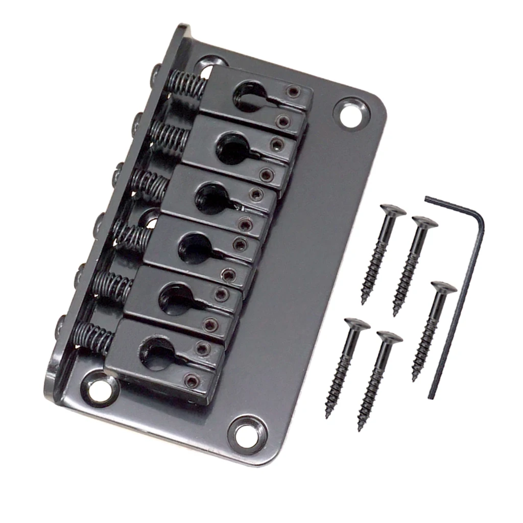 

1 комплект, 6 струн, гитарный ролик, седло моста, задняя часть для электрогитары, запасные части, черный