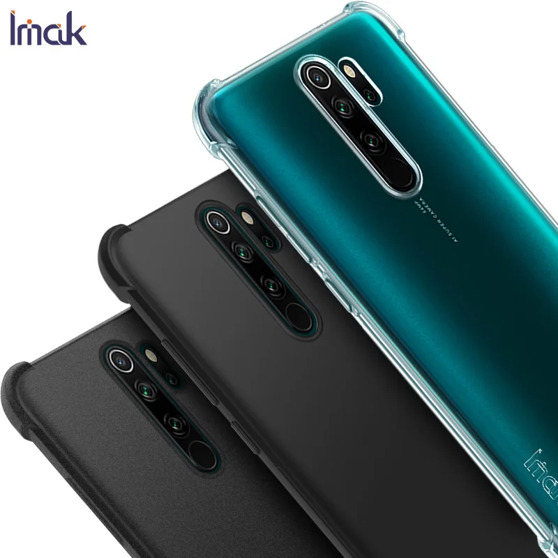 Imak матовый чехол-накладка для Redmi Note 8, TPU чехол, воздушная подушка ударопрочный чехол-накладка для телефона Redmi Note 8 Pro Чехол из мягкого силикона с принтом