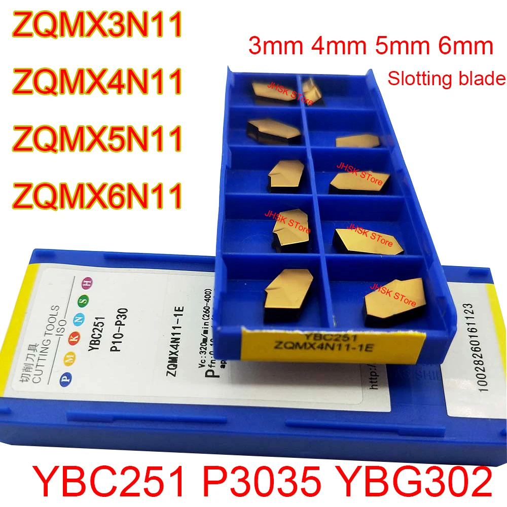 

ZQMX3N11-1E ZQMX4N11-1E ZQMX5N11-1E YBC251 YBG302 P3035, односторонняя режущая вставка из карбида