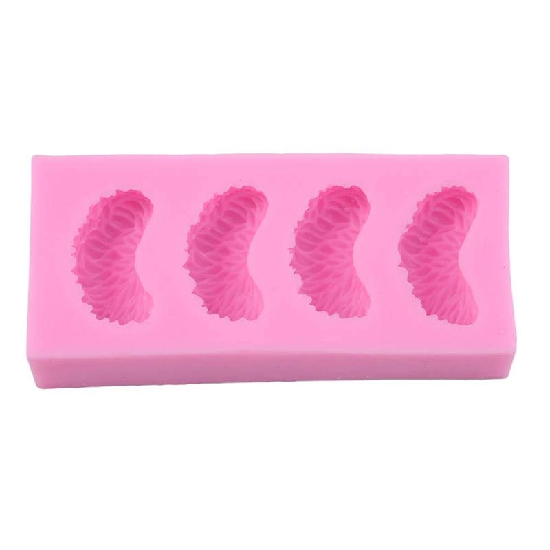 

1Pc Pink Four Oranges Silicone Fruit Mold Chocolate Biscuit Candy Jewelry Cake Mold Fondant Tangerine Peel Cake Decoration