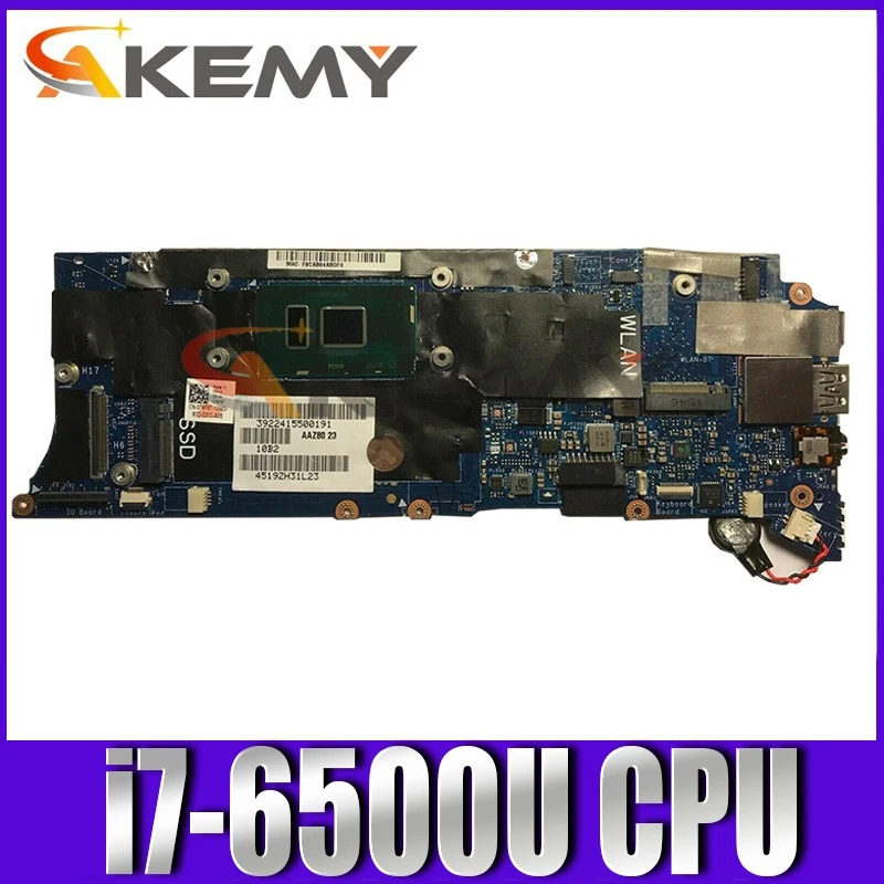 

Original Laptop motherboard For DELL XPS 9350 Mainboard LA-C881P CN-0KV8M6 0KV8M6 SR2EZ i7-6500U