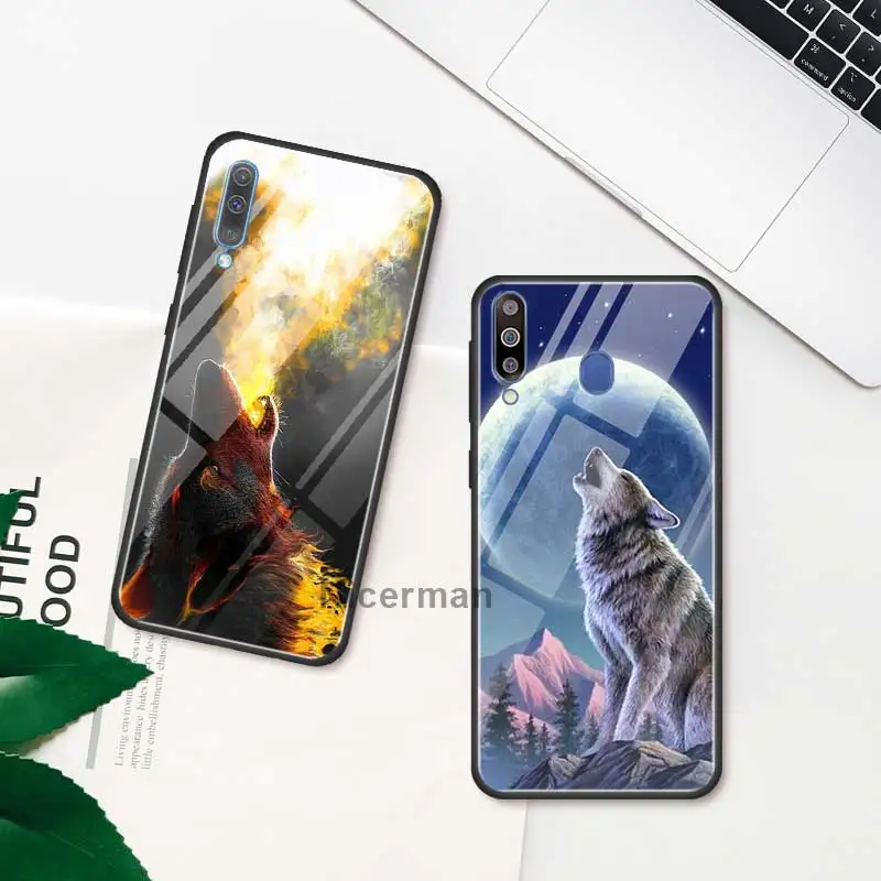 Чехлы для телефонов Samsung Galaxy S10 5G S20 Ultra S10e S8 S9 Note 10 8 9 Plus из закаленного стекла |